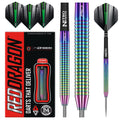 Red Dragon Razor Edge Spectron: 24G - Tungsten Darts Set With Flights And Stems