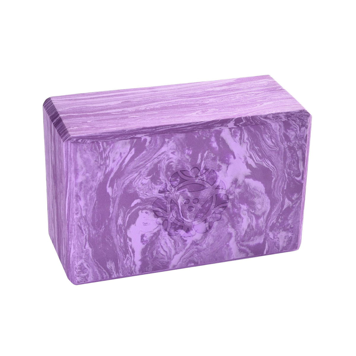 Hugger Mugger Marbled Foam Block  Cosmic Purple