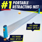 Nibiru Sport Ping Pong Paddles Set - Table Tennis Rackets And Balls, Retractable Net With Posts And Storage Case - Pingpong Padd