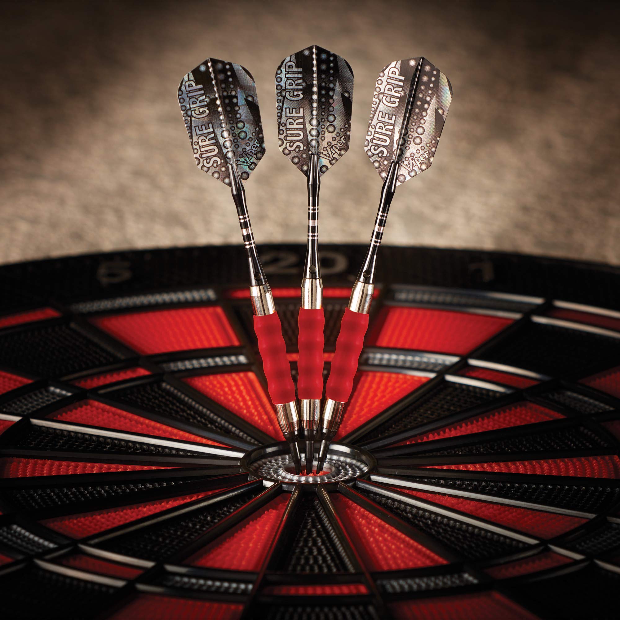 Viper Sure Grip Soft Tip Darts, Red, 18 Grams