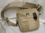Military Issue 2 Quart Water Canteen With New Issue Insulated Carrier And Shoulder Sling