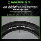 Heb - Heavy Duty Bike Tube For Ebike Tires - Puncture Resistant Inner Tube For 20X4 Bike Tire, Fat Tire Tube, Mtb, 20 Inch X 4.0