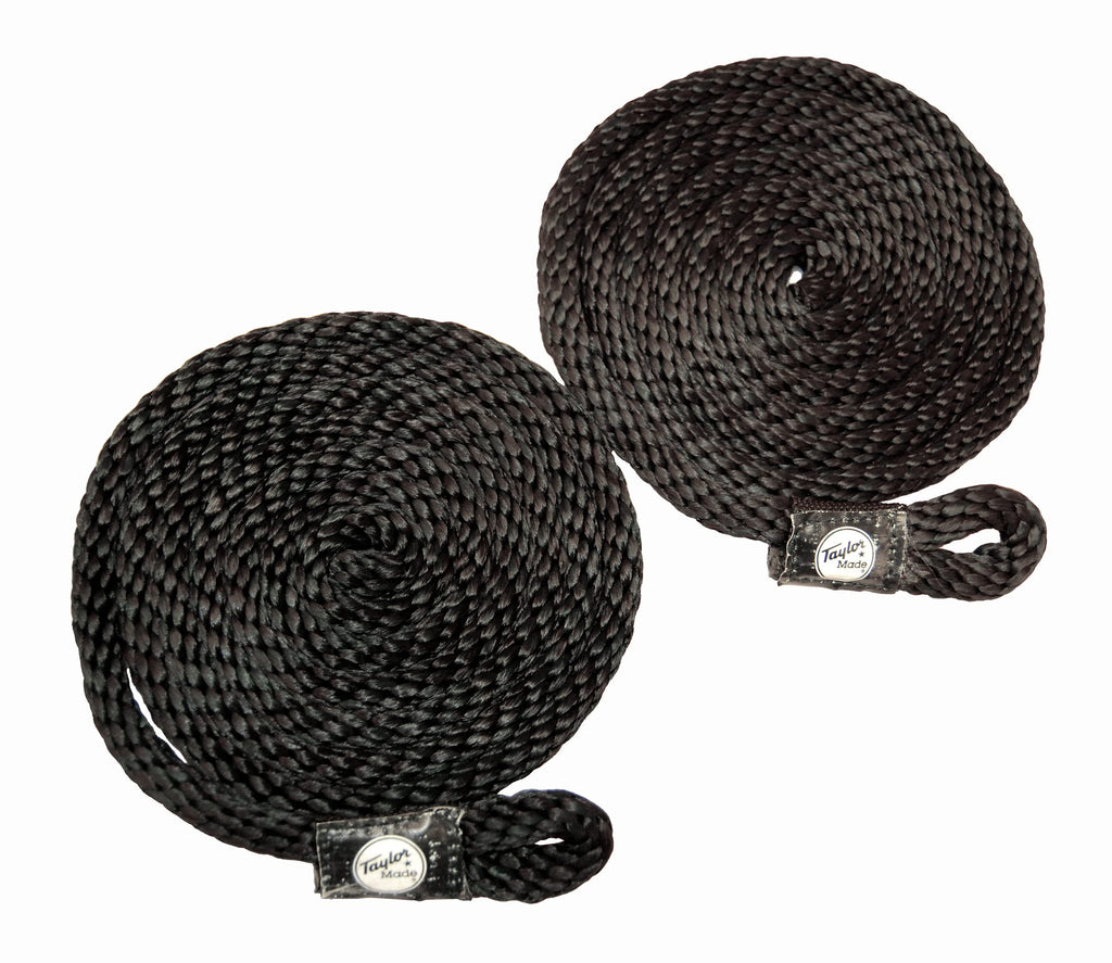 Taylor Made Fender Loc Fender Lines 3/8''D X 6'L, Rot-Resistant, Pre-Spliced, Professionally Finished End, Black - 2020108455