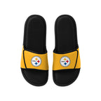 FOCO Pittsburgh Steelers NFL Mens Foam Sport Slide - L