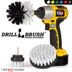 Drill Brush Power Scrubber By Useful Products Drillbrush 3 Piece Drill Brush Cleaning Tool Attachment Kit For Cleaning Furniture