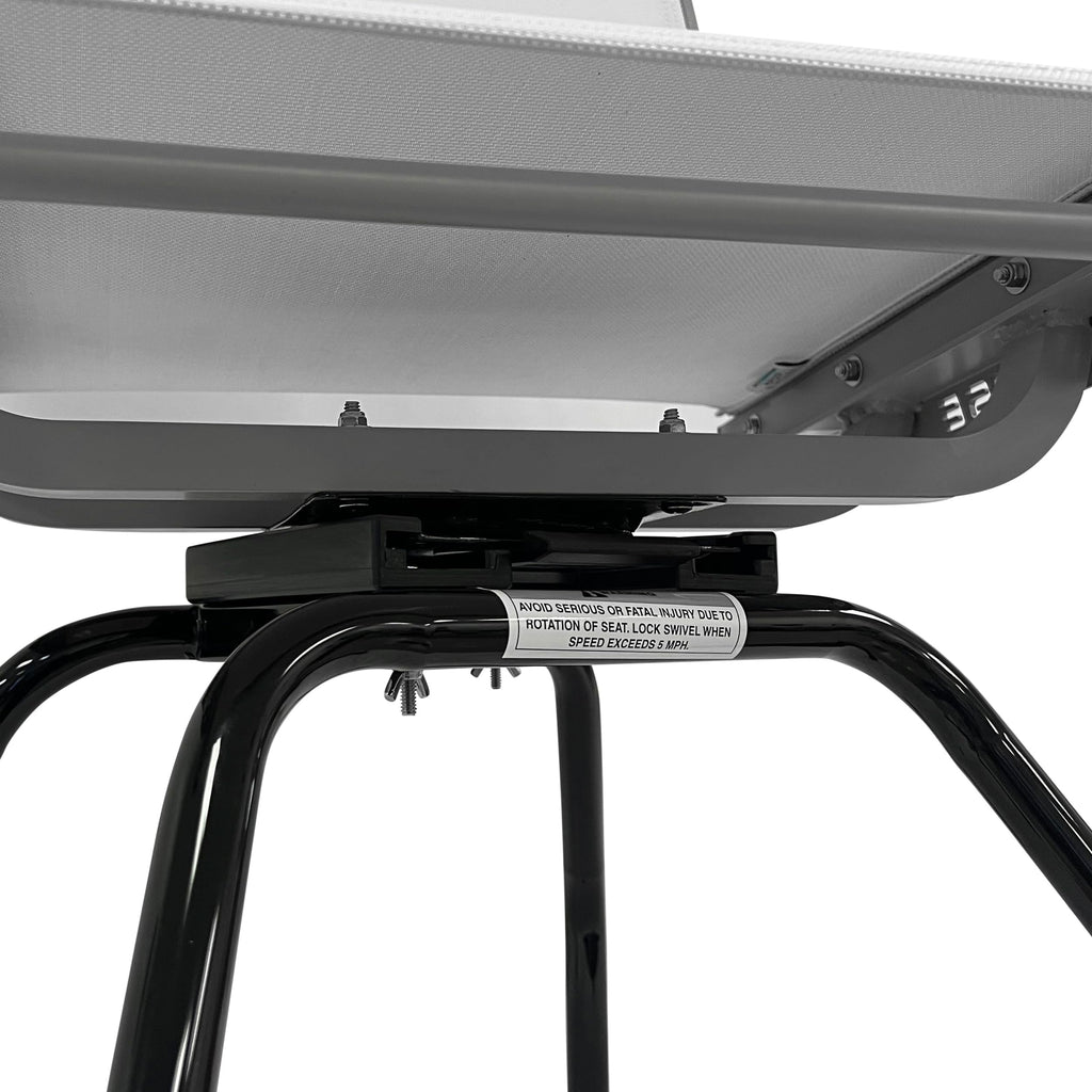 Wise 8Wd1234 Portable Seat Stand For Boat Seats, Black Powder Coat Finish