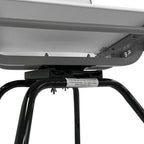 Wise 8Wd1234 Portable Seat Stand For Boat Seats, Black Powder Coat Finish