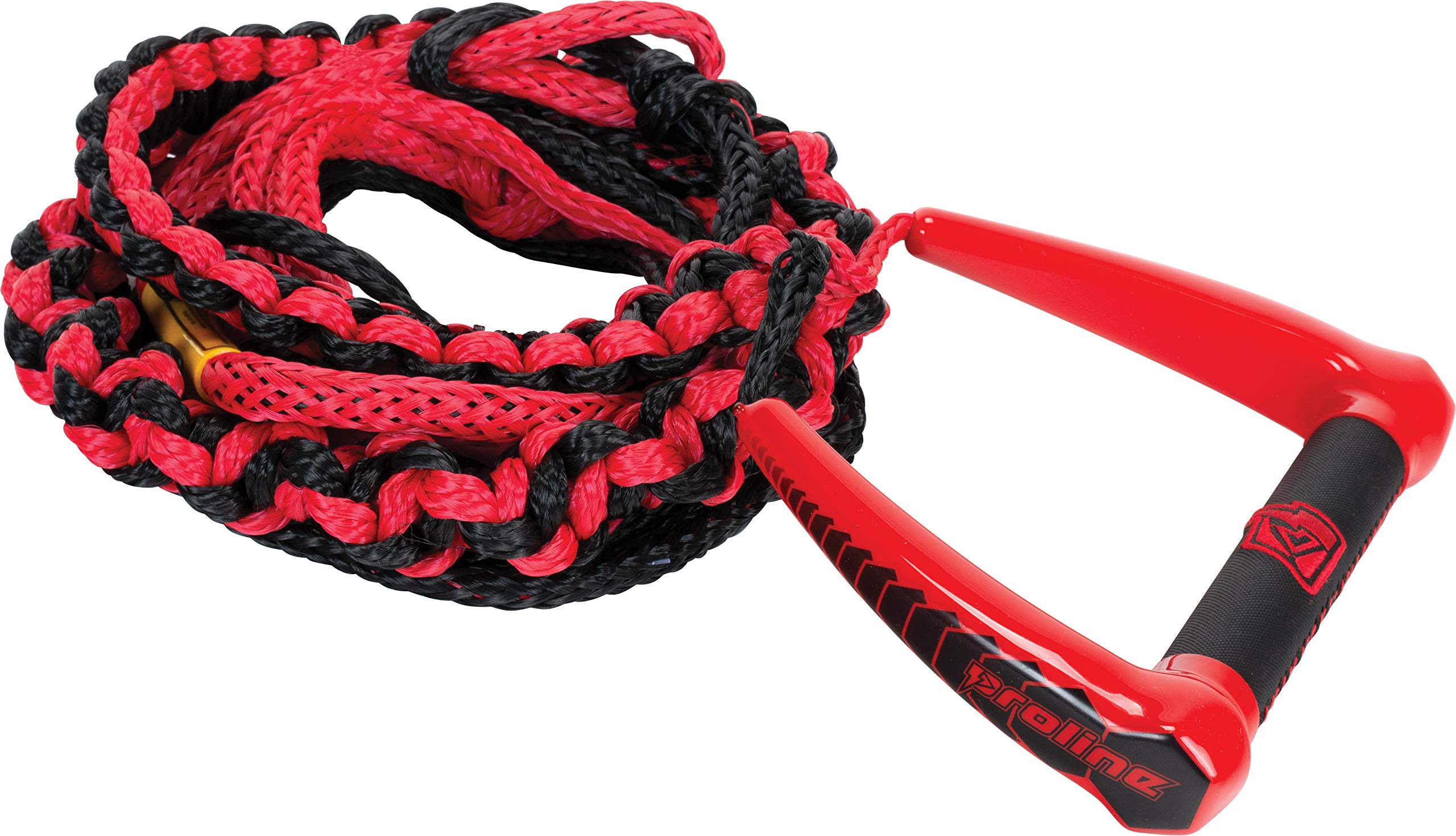 Cwb Proline By Connelly 20' Lg Surf Rope Package, Suede Handle, Red