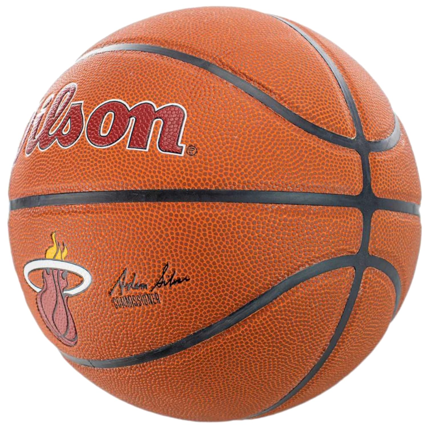 Wilson Nba Miami Heat Purefeel Basketball - Size 7, 29.5''