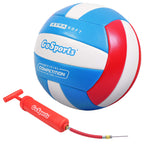 Gosports Soft Touch Recreational Volleyball - Regulation Size For Indoor Or Outdoor Play - Includes Ball Pump - Choose Between S