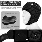 Victridge Flag Football Helmet Youth Soft Shell Helmet 7V7 Rugby Headgear Scrum Cap Youth Kids Adults