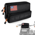 Benlari Motorcycle Handlebar Bag, Upgraded Dirtbike Handlebar Bag, Universal Tool Bag, Bicycle Front Storage Bag, Sissy Bar Bag,