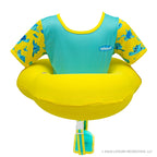 Swimschool Ultra Swim Trainer - Heavy Duty Toddler Swim Vest Floatie - Comfortable Sweater-Fit Design With Adjustable Safety Sea