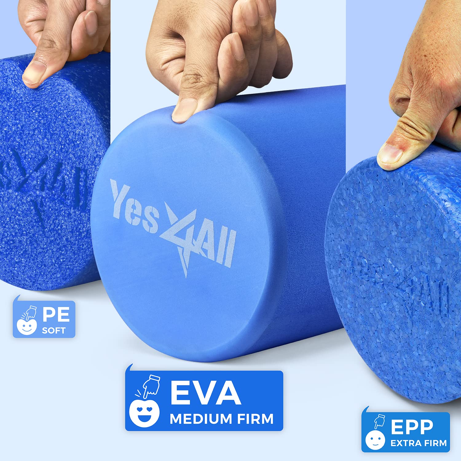 Yes4All Roller Eva - Blue - 24Inch