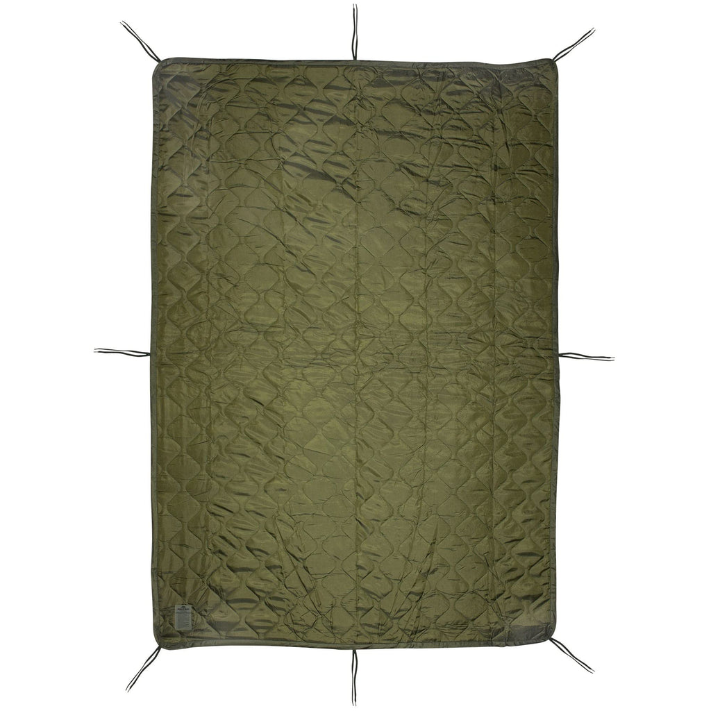 Medals Of America Est. 1976 Od Green Military Poncho Liner Woobie Blanket Nylon 65'' X 88''