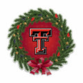 Rico Industries Ncaa Texas Tech Red Raiders Wreath Shape Cut Pennant - Home And Living Room D  Cor - Soft Felt Ez To Hang