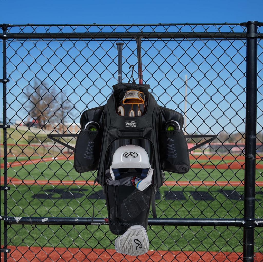 Rawlings | LEGION 2.0 Players Backpack | Baseball/Softball | BLACK