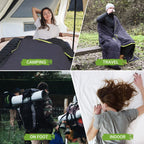 Atepa Multipurpose Down Sleeping Bag, Lightweight Travel Camping Blanket, Packable Compact Sleeping Bag/Blanket With Compression