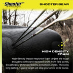 Shooter 3D Archery Bear Target, Black, One Size
