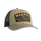 Magpul Trucker Hat Snap Back Baseball Cap, One Size Fits Most, Go Bang Olive