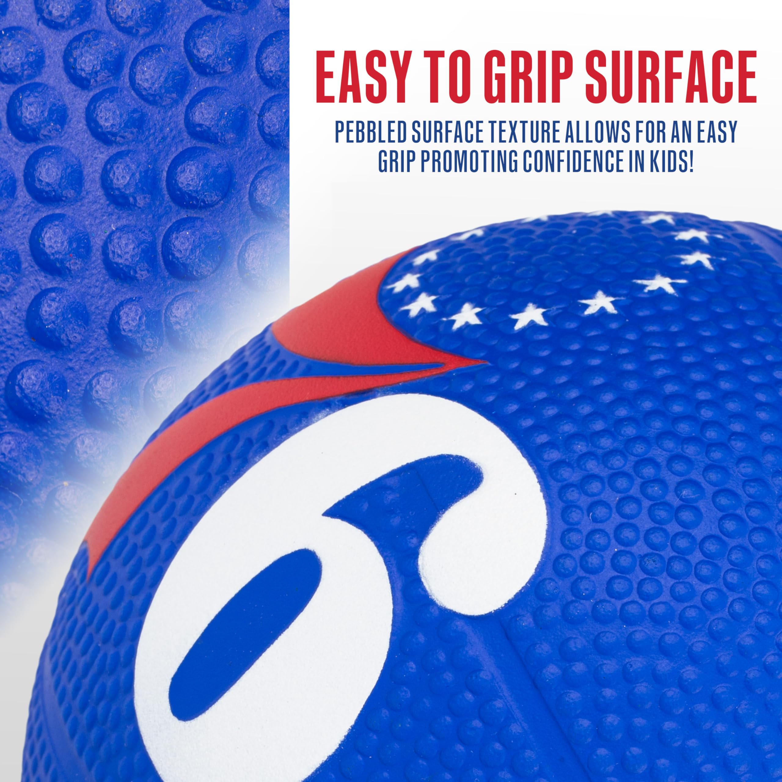Franklin Sports Nba Philadelphia 76Ers Mini Foam Basketball - Kids 5.5'' Inch Toy Basketball For Over The Door + Mini Indoor Hoo