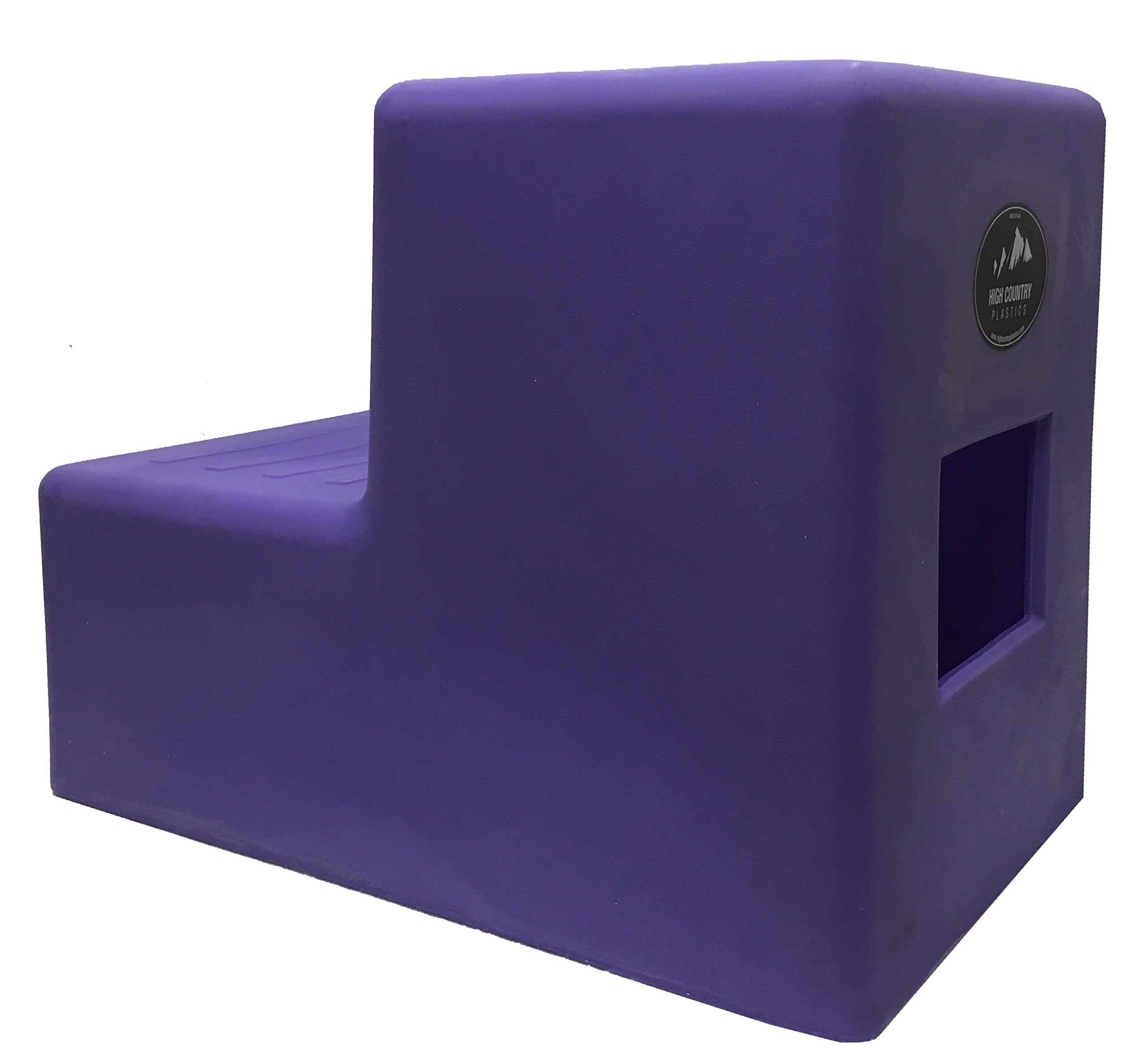 High Country Plastics Mounting Step, 19, Two Step -Purple, Medium
