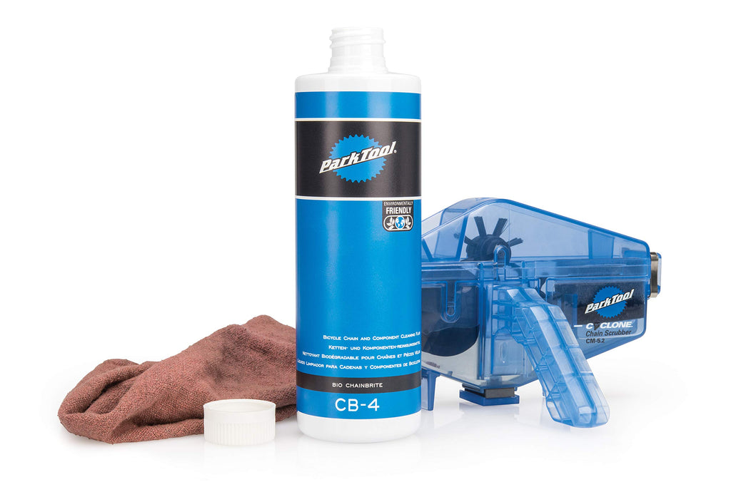 Park Tool Cb-4 Bio Chainbrite Bicycle Chain & Component Cleaning Fluid - 16 Fl Oz/472 Ml Bottle