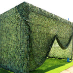 Loogu Camo Netting, Camouflage Netting For Sunshade, Camping, Shooting And Hunting And Many More (20X20Ft, 6Mx6M, Woodland Camo)