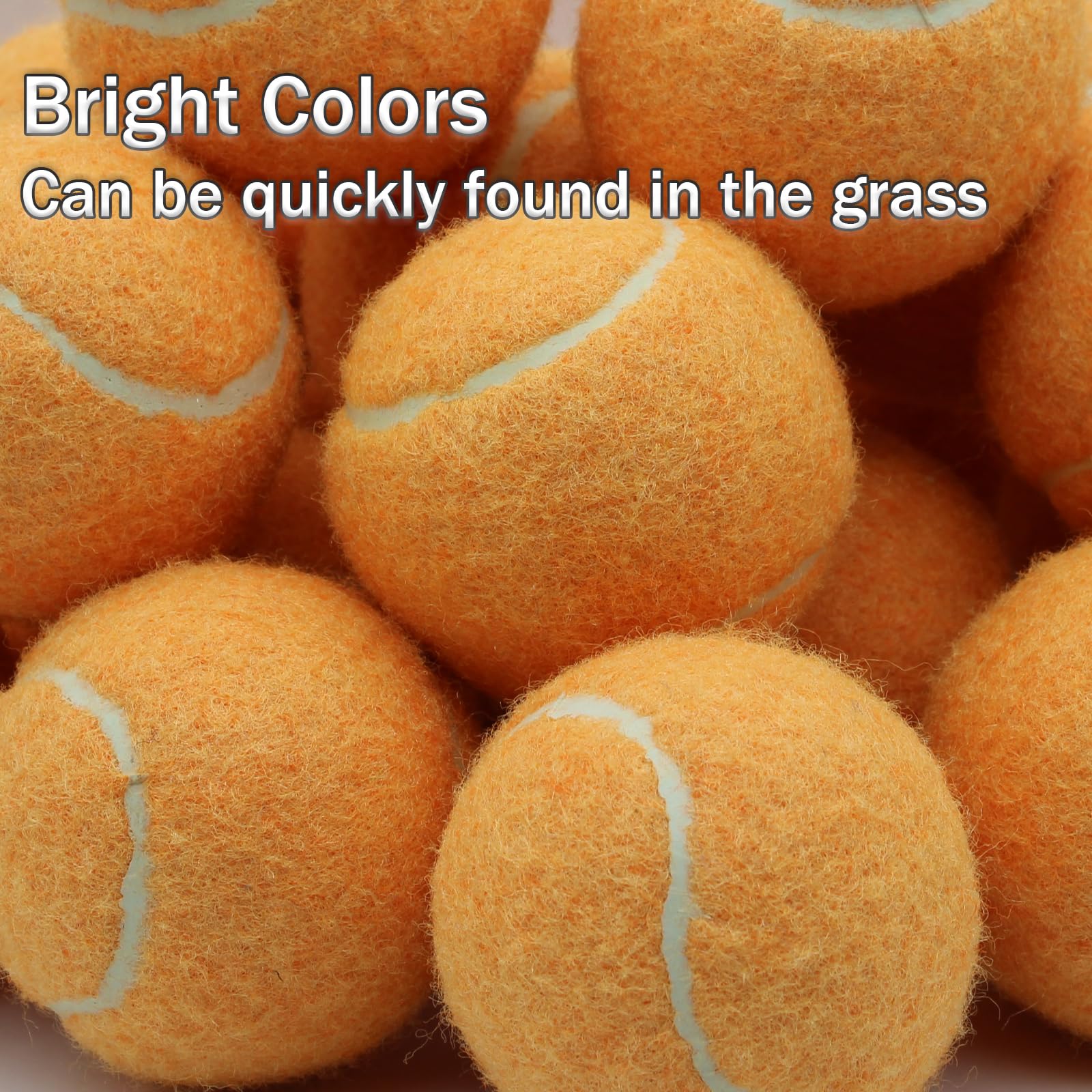 Shyujajie Tennis Balls, 20 Pack Training Tennis Balls,High Elasticity Practice Tennis Balls For Beginner, Exercise Playing Balls