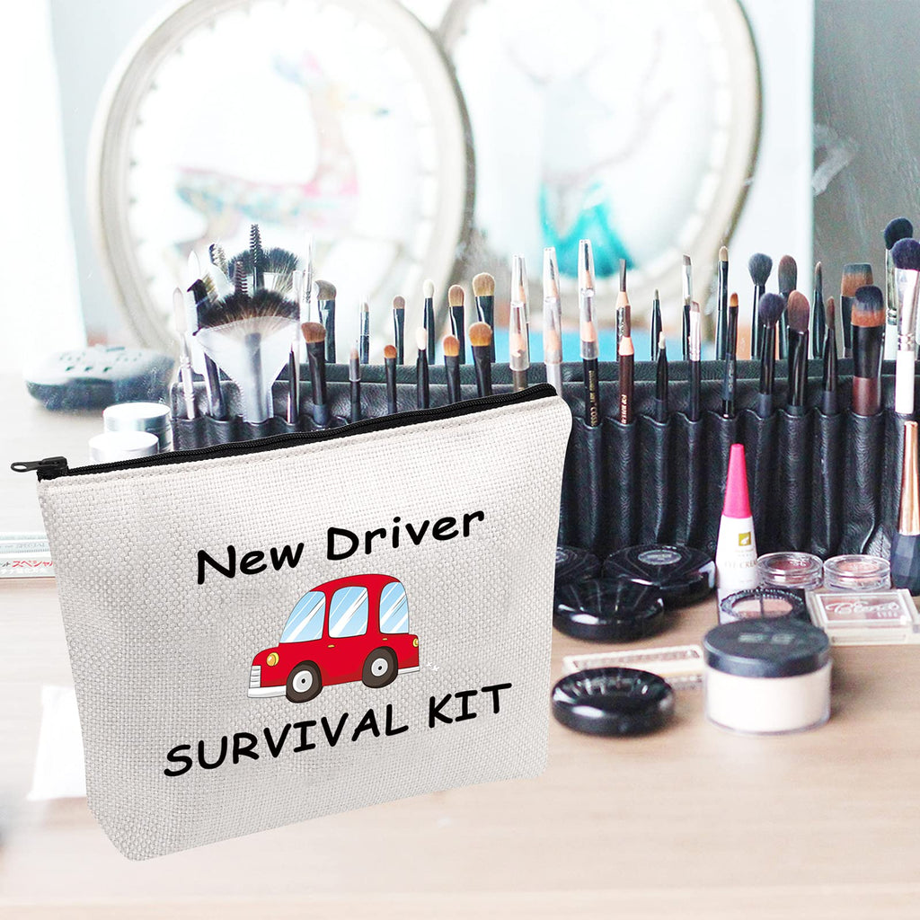 New Driver Survival Bag Passing Driving Test Sweet 16 Gift Teen Daughter Gift (New Driver Survival Kit)