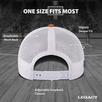 Legacy NCAA Officially Licensed Baseball Hat, Texas Longhorns, Lightweight Cap for Men & Women, Mid-Pro Snapback Adjustable (MPS