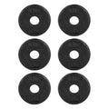 CAP Barbell Cast Iron Standard 1-Inch Weight Plate Set - Barbell Weights for Home Gym, Strength Training, and Weightlifting, 1.2
