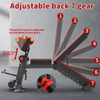 Adjustable Weight Bench,Utility Workout Bench Foldable Incline Decline Benches For Home Gym Full Body Workout,Load 600Lbs
