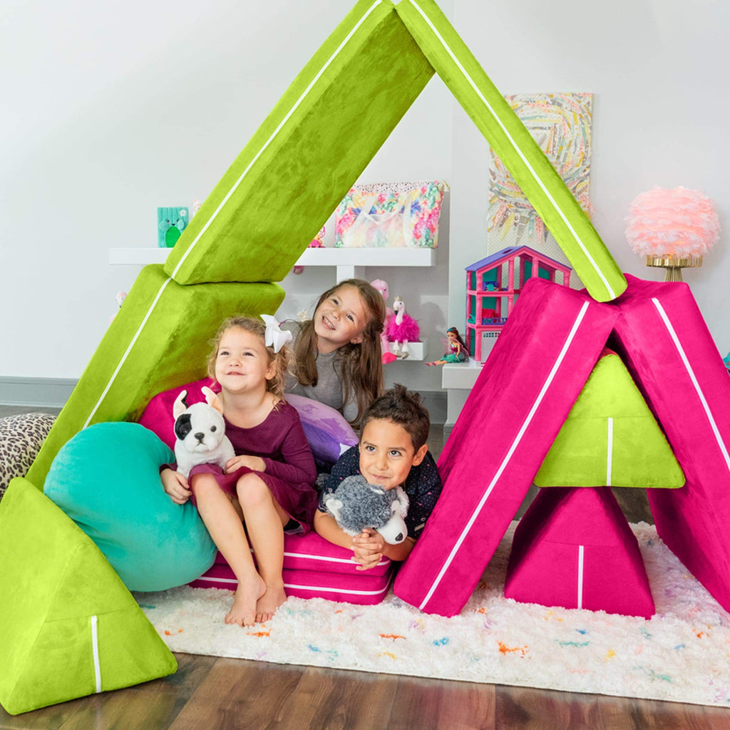 Jaxx Zipline Playscape - Imaginative Furniture Playset For Creative Kids, Navy