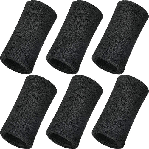 6 Inch Wristbands Sport Long Wrist Bands Sweatband Elastic Athletic Wrist Bands Armbands For Gymnastics Tennis Outdoor Activity 
