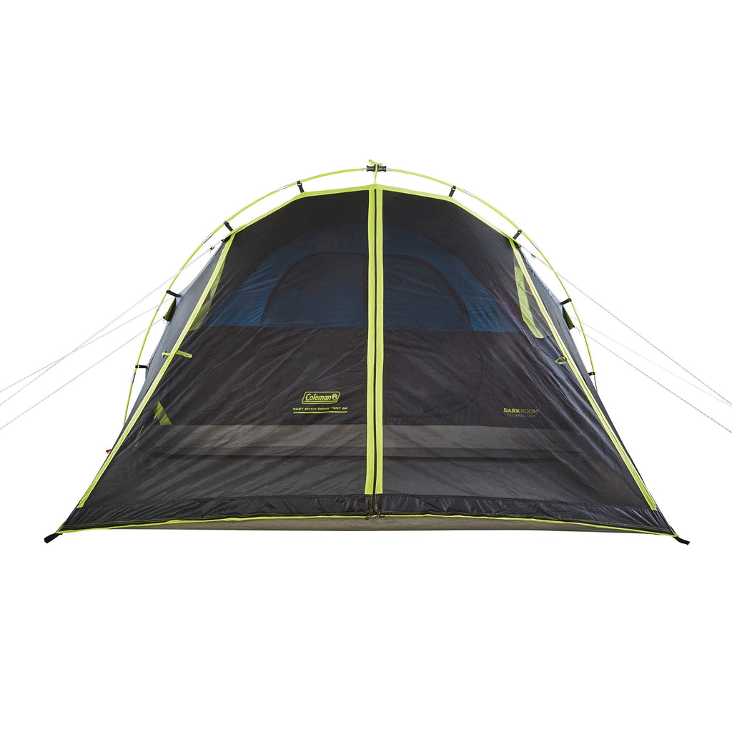 Coleman Carlsbad Dark Room Camping Tent With Screened Porch, 4/6 Person Tent Blocks 90% Of Sunlight And Keeps Inside Cool, Weath