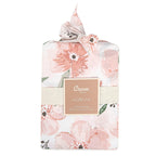 Crane Baby Soft Cotton Crib Mattress Sheet, Fitted Crib Sheet For Boys And Girls, Pink Floral, 28Aw X 52Ah X 9Ad