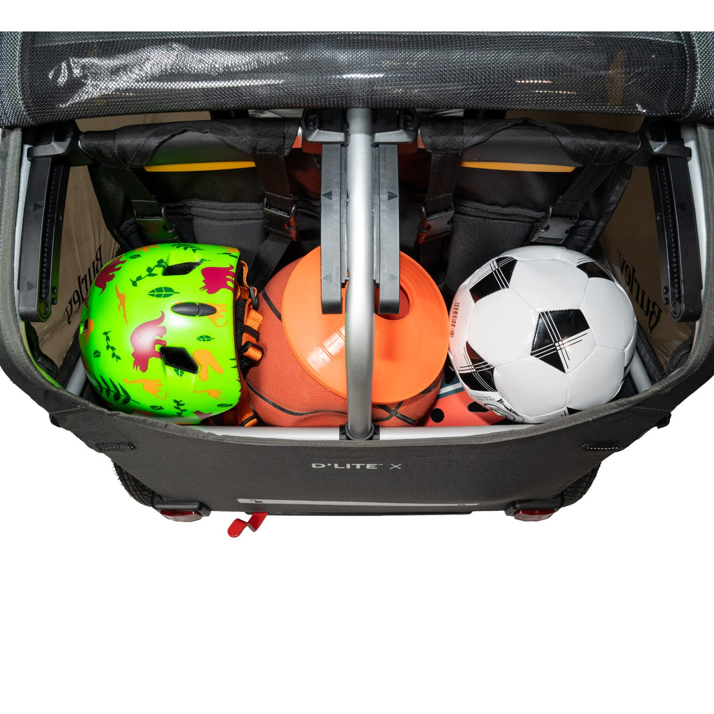 Burley Dlite X, 1 And 2 Seat Kid Bike Trailer & Stroller