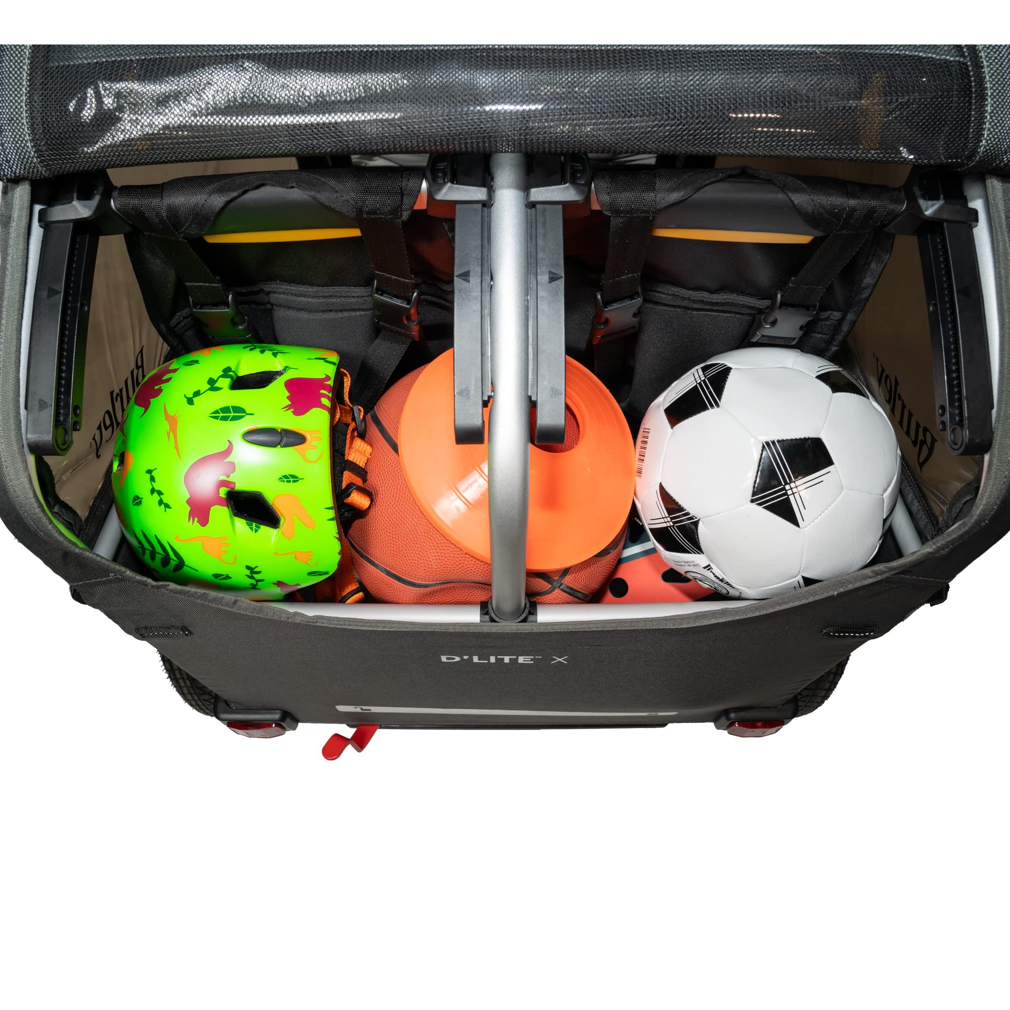 Burley Dlite X, 1 And 2 Seat Kid Bike Trailer & Stroller