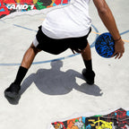 AND1 Fantom Graffiti Basketball: Official Regulation Size 7 (29.5 inches) Rubber Basketball - Deep Channel Construction Streetba