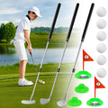 Junior Golf Clubs Set for Right Hand,3 Pcs Training Set with Wood Iron Putter,Telescopic Club The Adjustable Length Golf Club fo