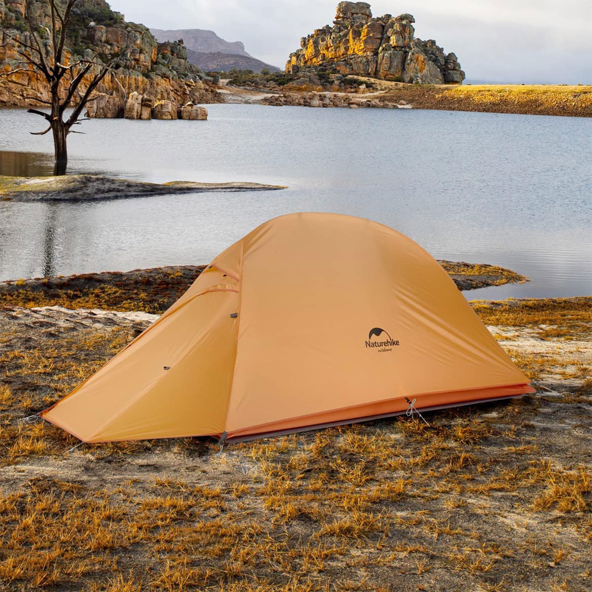 Naturehike Cloud Up 1 Person Tent Lightweight Backpacking Tent With Footprint - 3 Season Camping Hiking Waterproof Backpack 1 Ma
