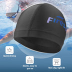 Firesara Upgrate Fabric Swim Cap Fit For Long Short Hair, Comfortable High Elasticity Swimming Hat Lightweight Bathing Cap For W