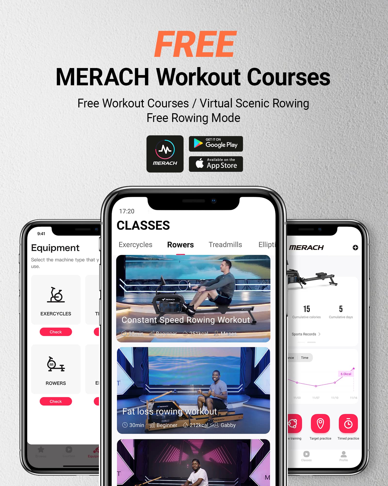 Merach Water Magnetic Rowing Machine, Bluetooth Rower Machine With App Compatible And Dual Slide Rail, 350Lb Max Weight, 16 Leve