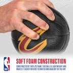 Franklin Sports Nba Cleveland Cavaliers Mini Foam Basketball - Kids 5.5'' Inch Toy Basketball For Over The Door + Mini Indoor Ho