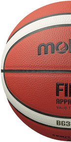 Molten Bg3800 Series, Indooroutdoor Basketball, Fiba Approved, Size 6, Model:B6G3800