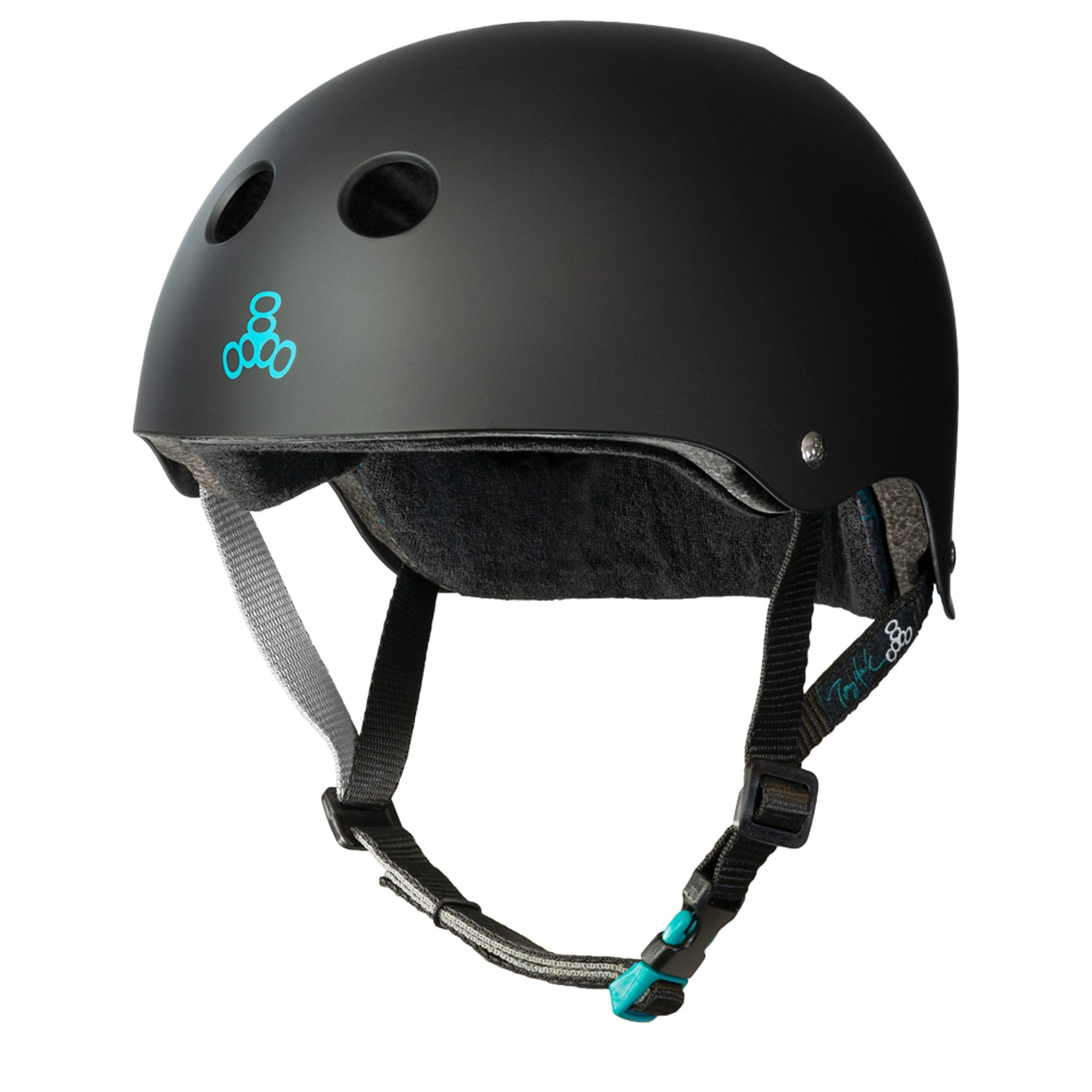 Triple Eight Tony Hawk Signature Model The Certified Sweatsaver Helmet for Skateboarding, BMX, and Roller Skating, X-Small/Small