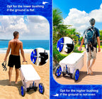 Zlsztmi Upgraded Cooler Wheel Kit For Yeti/Rtic/Igloo Coolers Wheel Spacing Up To19.8 Inches -12 In Wheels Height Adjustable Car