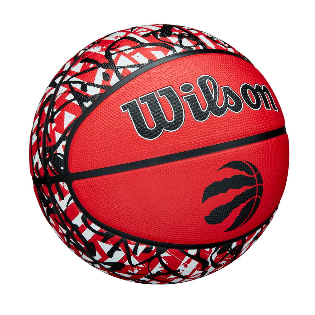 Wilson Nba Team Graffiti Basketball - Toronto Raptors, Size 7-29.5''