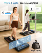 Hartwares Neosilent Walking Pad Treadmill Under Desk For Home With Bldc Core And Extra-Large Belt, App And Remote Control, Porta